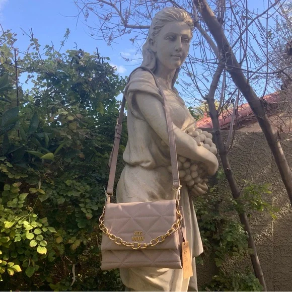 Steve Madden GRY quilted  Crossbody Bag - Picture 7 of 11